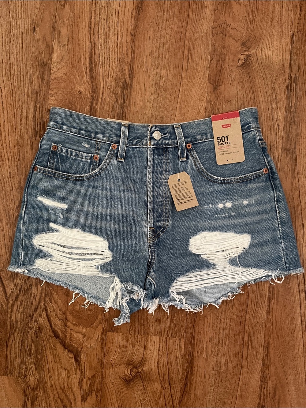NWT Levi’s 501 Denim Shorts NEW